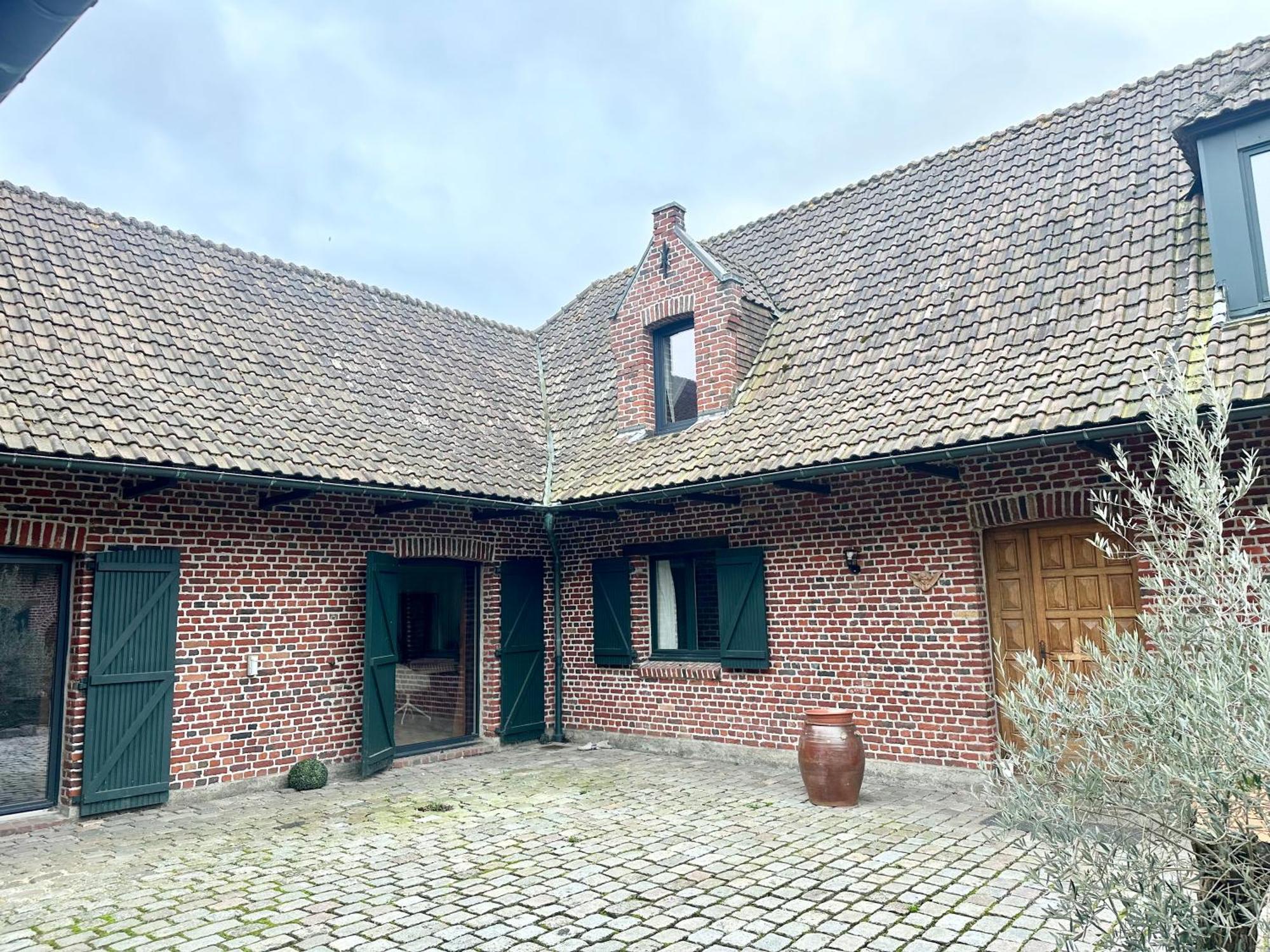 Gite A La Ferme, T2 Weppes Perenchies Bagian luar foto